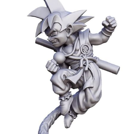 Kid Goku Dragon Ball stl file