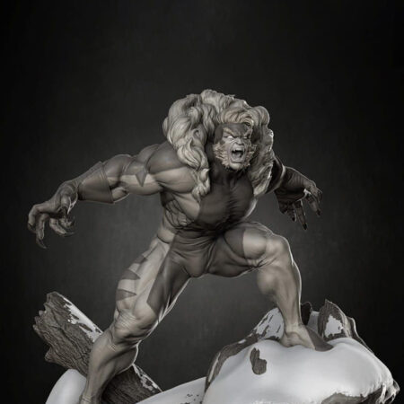 Sabertooth X-Men STL 3D print files