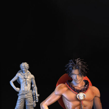 One piece Ace Stl File