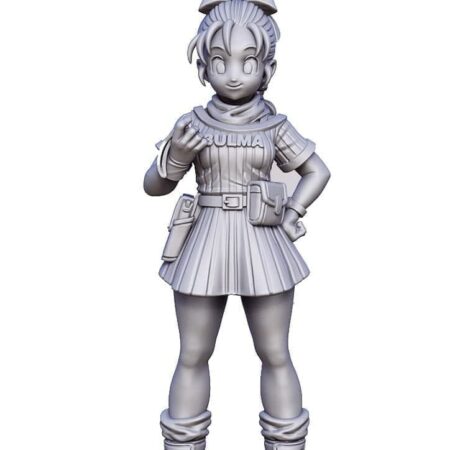 Bulma Dragon Ball 3D Model