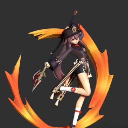 Hu Tao - Genshin Impact Fanart 3D print model