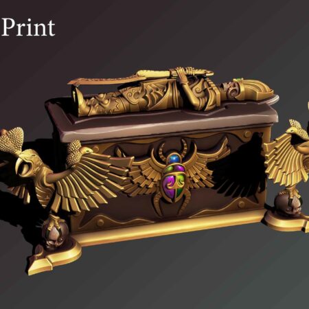 3D Desert chest 3D print model