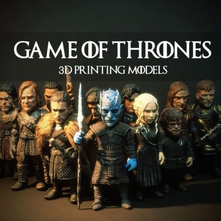 3D STL File Game of Thrones set for CNC Router Carving Machine Artcam aspire
