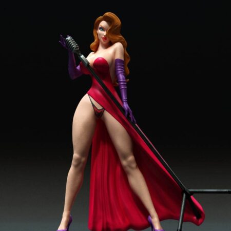 Jessica Rabbit ready for 3D print