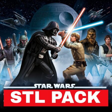 STAR WARS  STL PACKAGE  More than 200 STL Files
