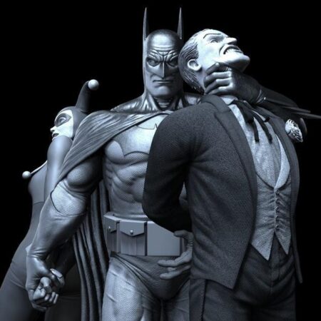 Batman Interrupted stl for 3d printing files marvel dc