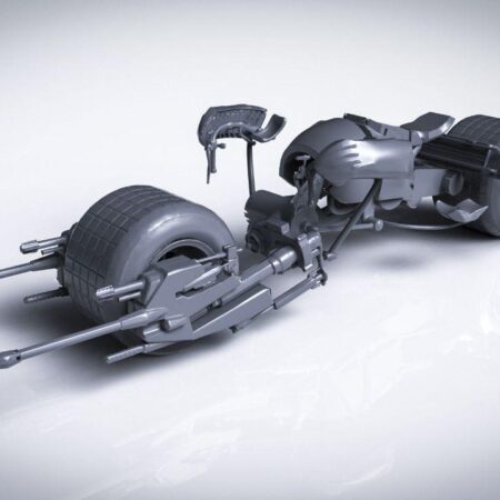 3D STL UNIQUE  BATPOD