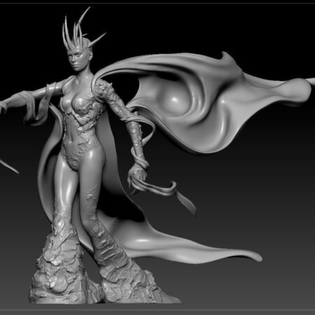 character 3D print model