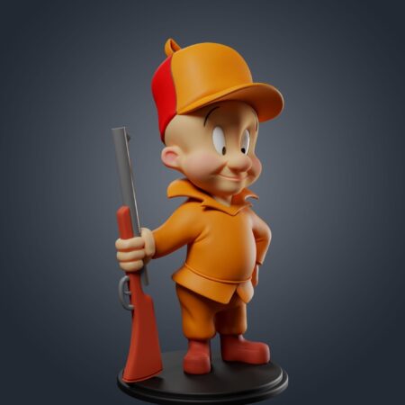 Elmer Fudd 3D print model