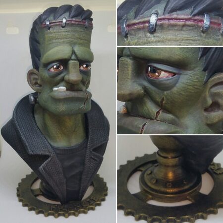 Frankie Bust 3D print model