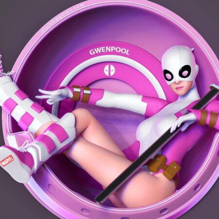 Gwenpool 3D print model