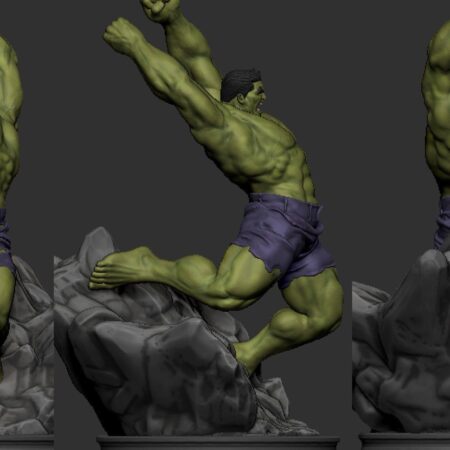 Hulk 3D Print 3D print model