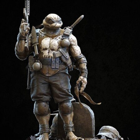 teenage mutant ninja turtle Punisher 3D Model STL