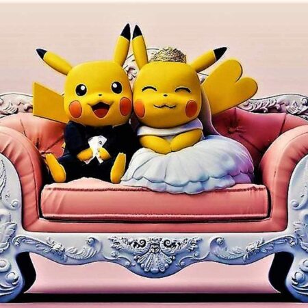 Pikatchu Mariage 3D Model STL