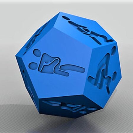 Sexy Dice for fun party 3D Model STL