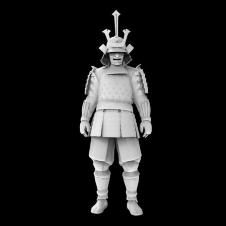 Samurai Wearable Armor STL 3D Model v.2