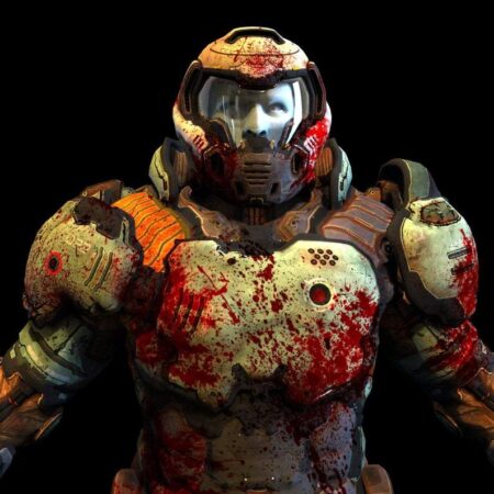 DOOM Slayer (Doomguy) Wearable Armor 3D Model