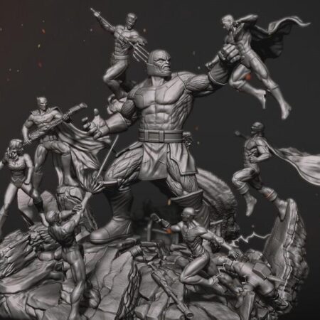 A-100 GB pretty coll STL training model for 3D prin