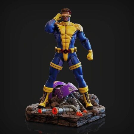 0.1Cyclops 3d print stl files xmen dc marvel