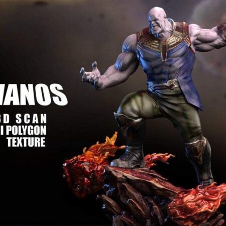 2-3-Thanos 3D STL Digital Figure File Format 3D Printer CNC Router
