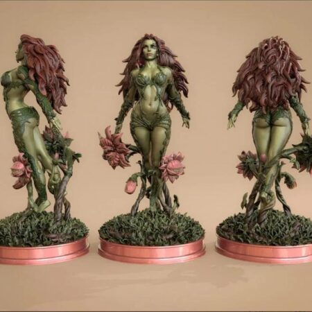 Poison Ivy STL 3D Model print