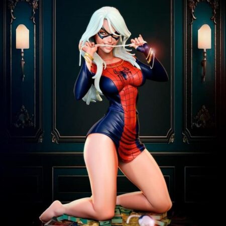 Black cat 3d STL file