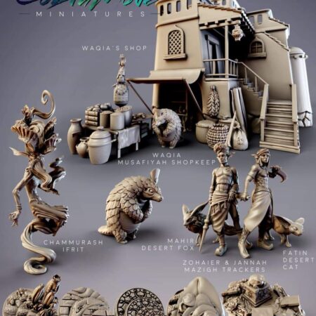 Castle miniatures stl ready for 3d printing