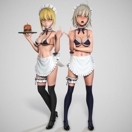 Salter et jalter  STL modell ready for 3d printing