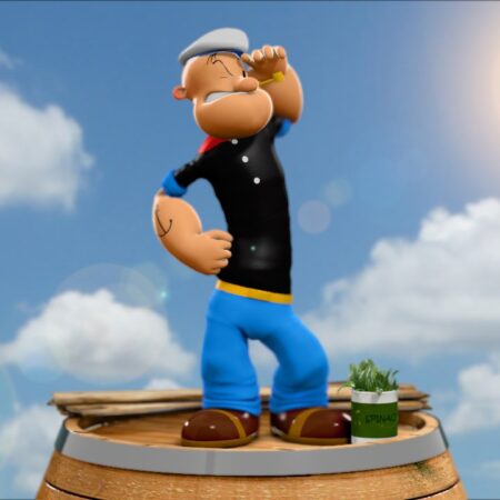 Popeye 3D model STL
