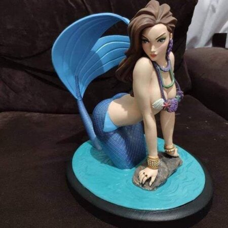 Sexy Little Mermaid Statue + Extra NSF Version - STL Files for 3D Print