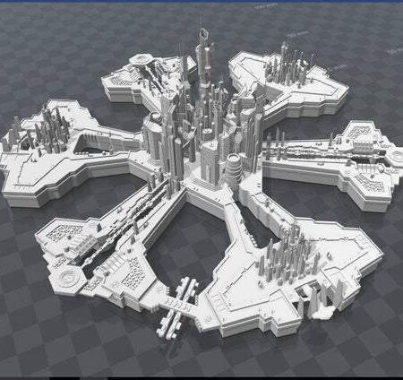 Stargate Atlantis, highly detailed, 3D Model, STL file for printing