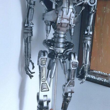 T2 Terminator T800 Endoskeleton 1:1 Lifesize STL File Printable* movable * Replica Endoskeleton - Bust * Bust * Bust * Display Figure