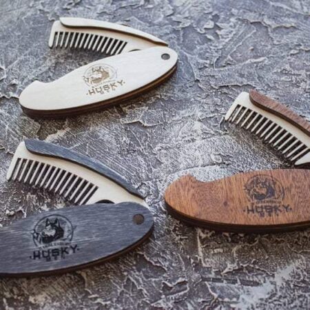 Wooden folding comb. Laser Cut Vector FILE cdr, dxf,svg, for laser cut or cnc router