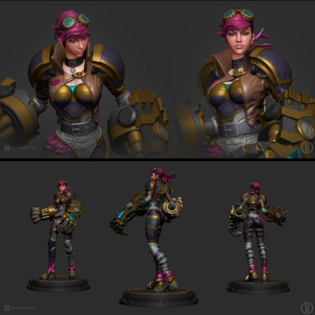 Arcan STL character available