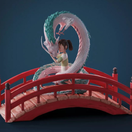 Chihiro diorama STL Fil