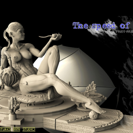 StL File character pose