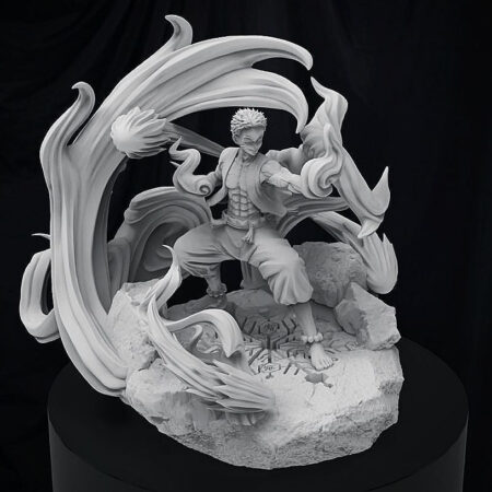 Akaza Demon Slayer 3D print model