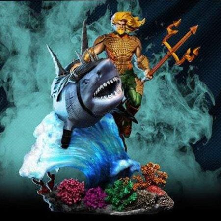 Aqua-Man 3d printing stl files marvel dc