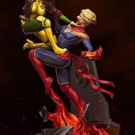 Captain marvel v Rogue 3d print stl