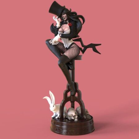 DC Comics - Zatanna Statue - STL Files for 3D Print