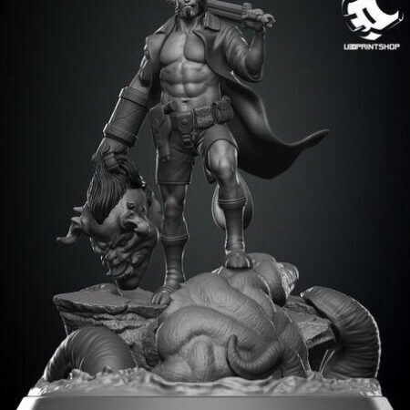 Hellboy new STL model ready for print