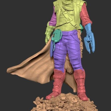 Star Lord Peter Quill STL Files for 3D Print