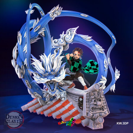 Tanjiro Demon Slayer 3D print model