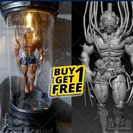 Wolverine 3D Print STL X-Men "Buy 1 Get 1 Free (Free for DC stl only)"
