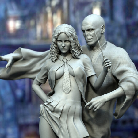 Hermione & Voldemort NSFW 3D Printing stl files