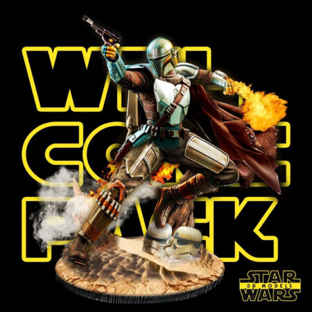 Mandalorian stl files for 3d printing