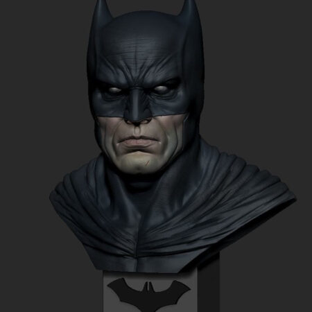 Batman bust stl files for 3d printing