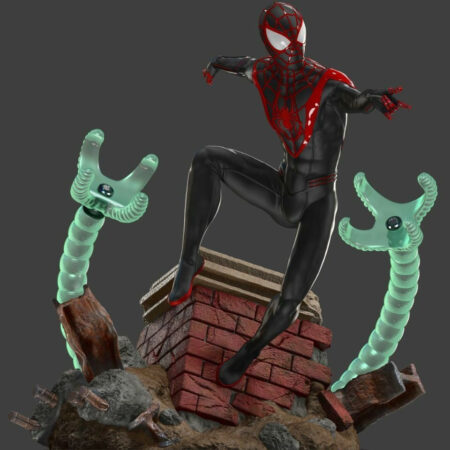 Miles morales stl files for 3d printing