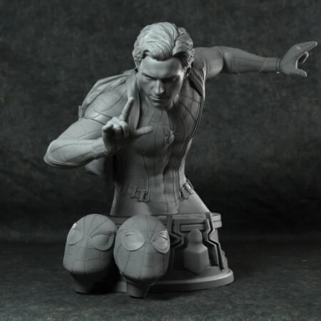 Spider man bust stl files for 3d printing
