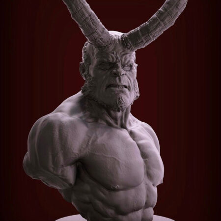 Hellboy stl files for 3d printing